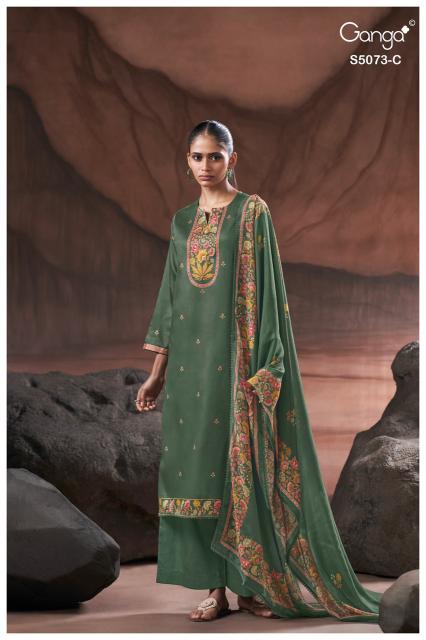 Ganga savela 5073 wholesale retailers for dress materials pimpri
